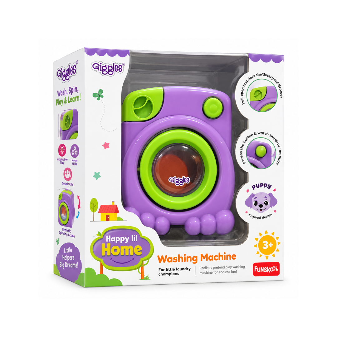 Funskool Giggles Happy Lil Home Washing Machine Toy