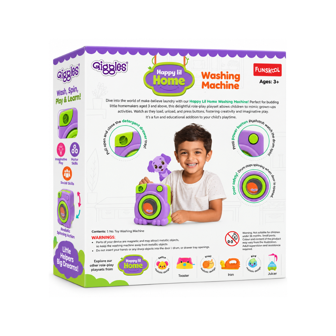 Funskool Giggles Happy Lil Home Washing Machine Toy