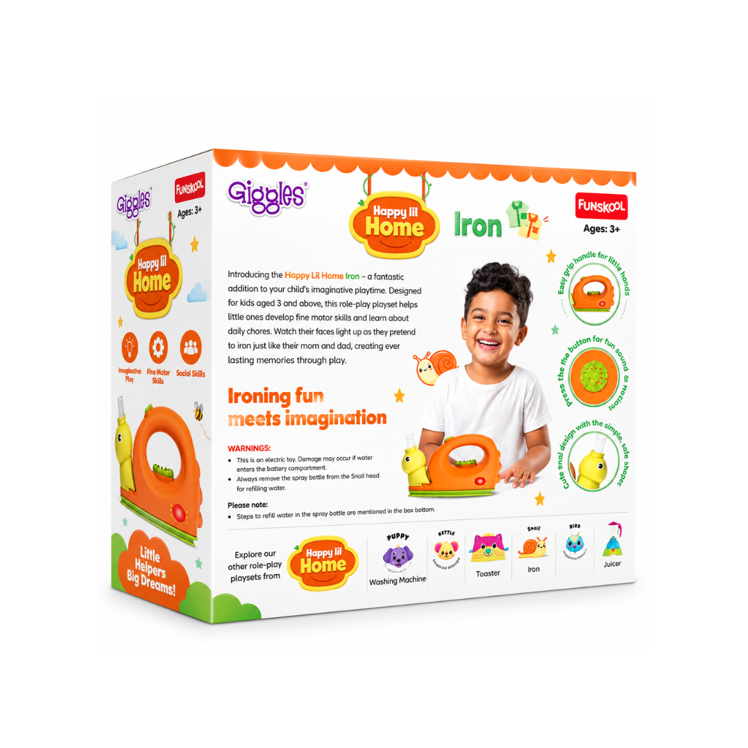 Funskool Giggles Happy Lil Home Iron Toy