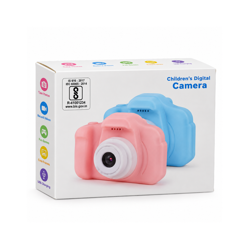 Kids Digital Camera Toy – Children’s Camera - Multicolor
