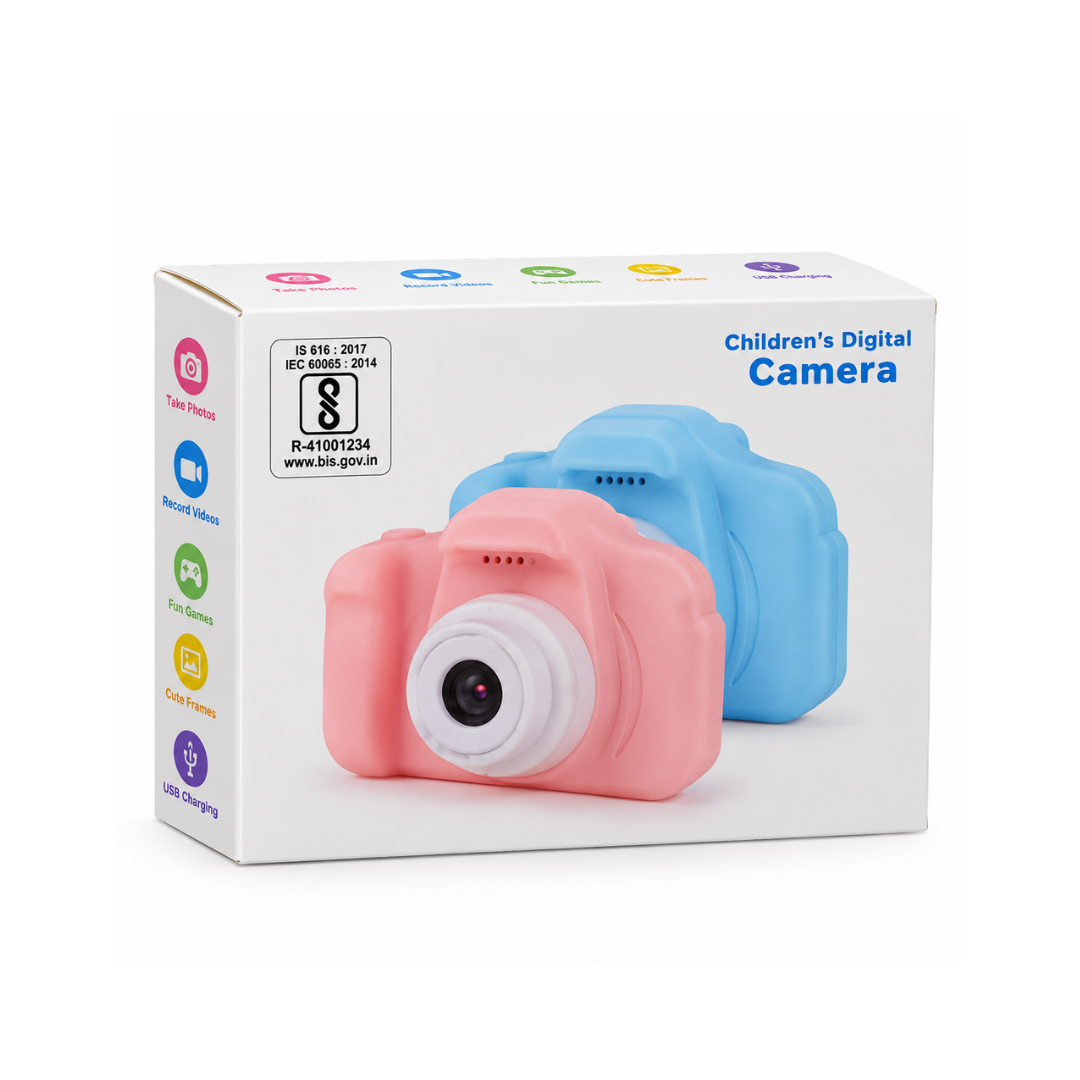 Kids Digital Camera Toy – Children’s Camera - Multicolor