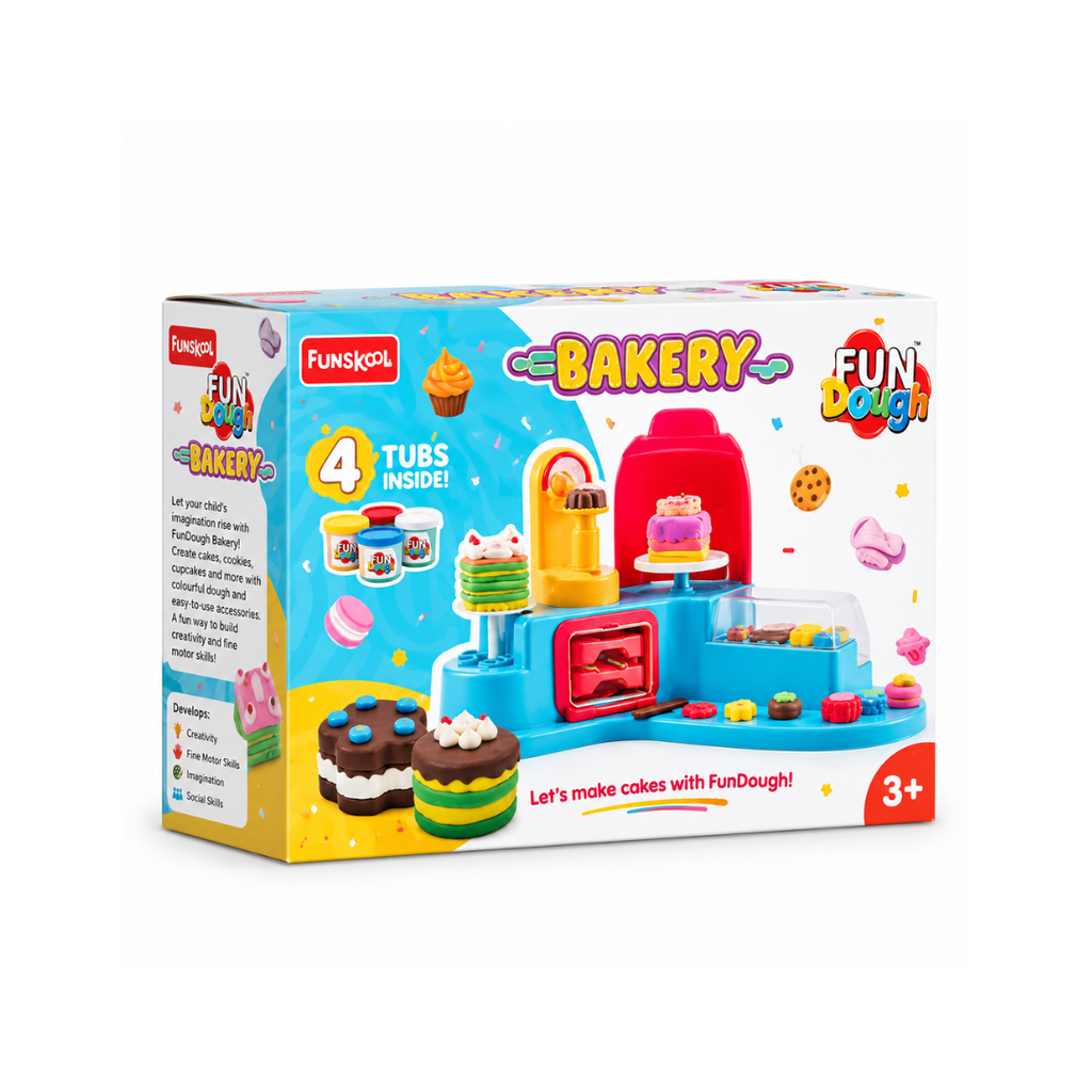 Funskool Fun Dough Bakery Pretend Play Set