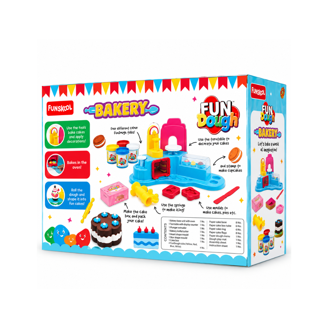 Funskool Fun Dough Bakery Pretend Play Set