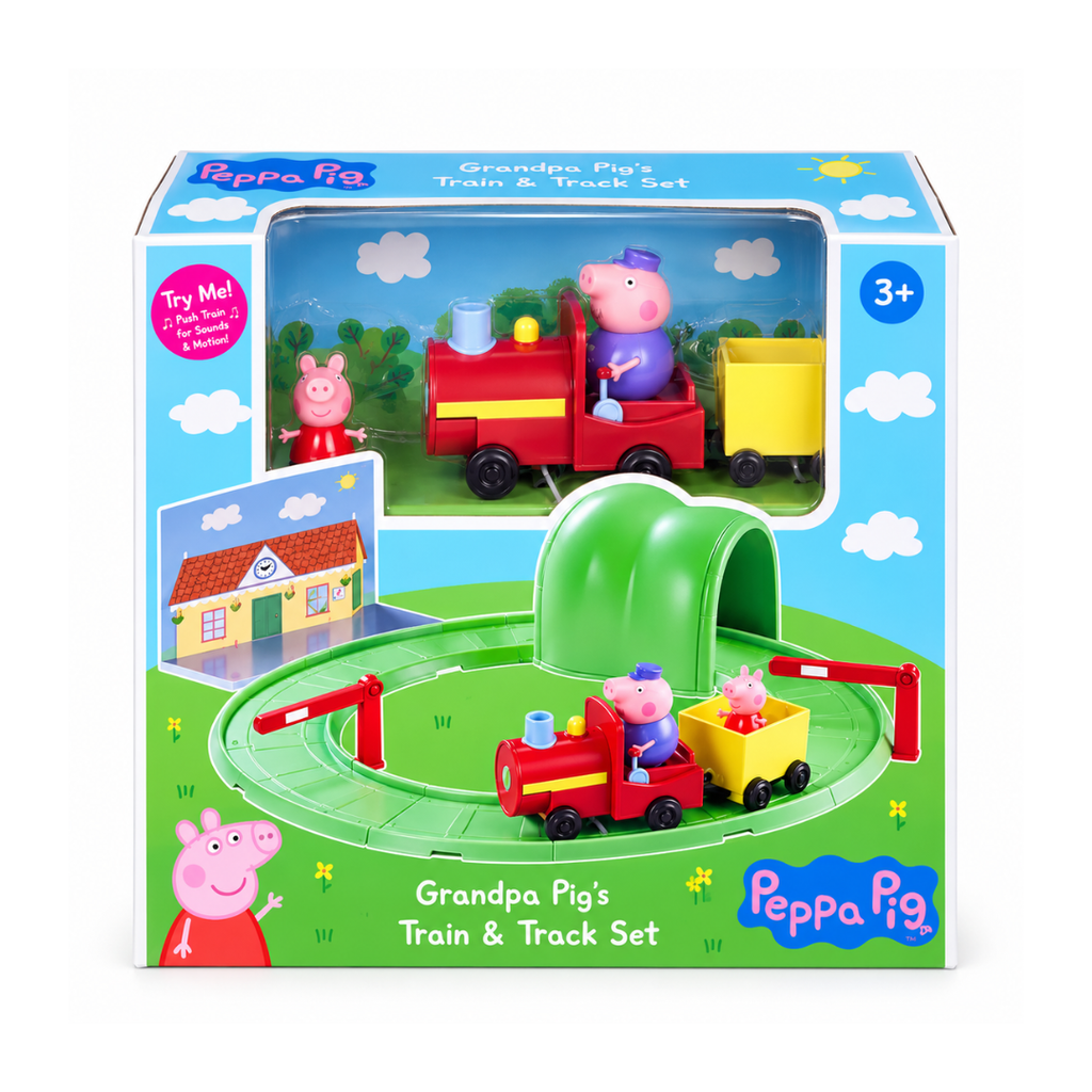 Hasbro Peppa Pig Grandpa's Train and Track Playset