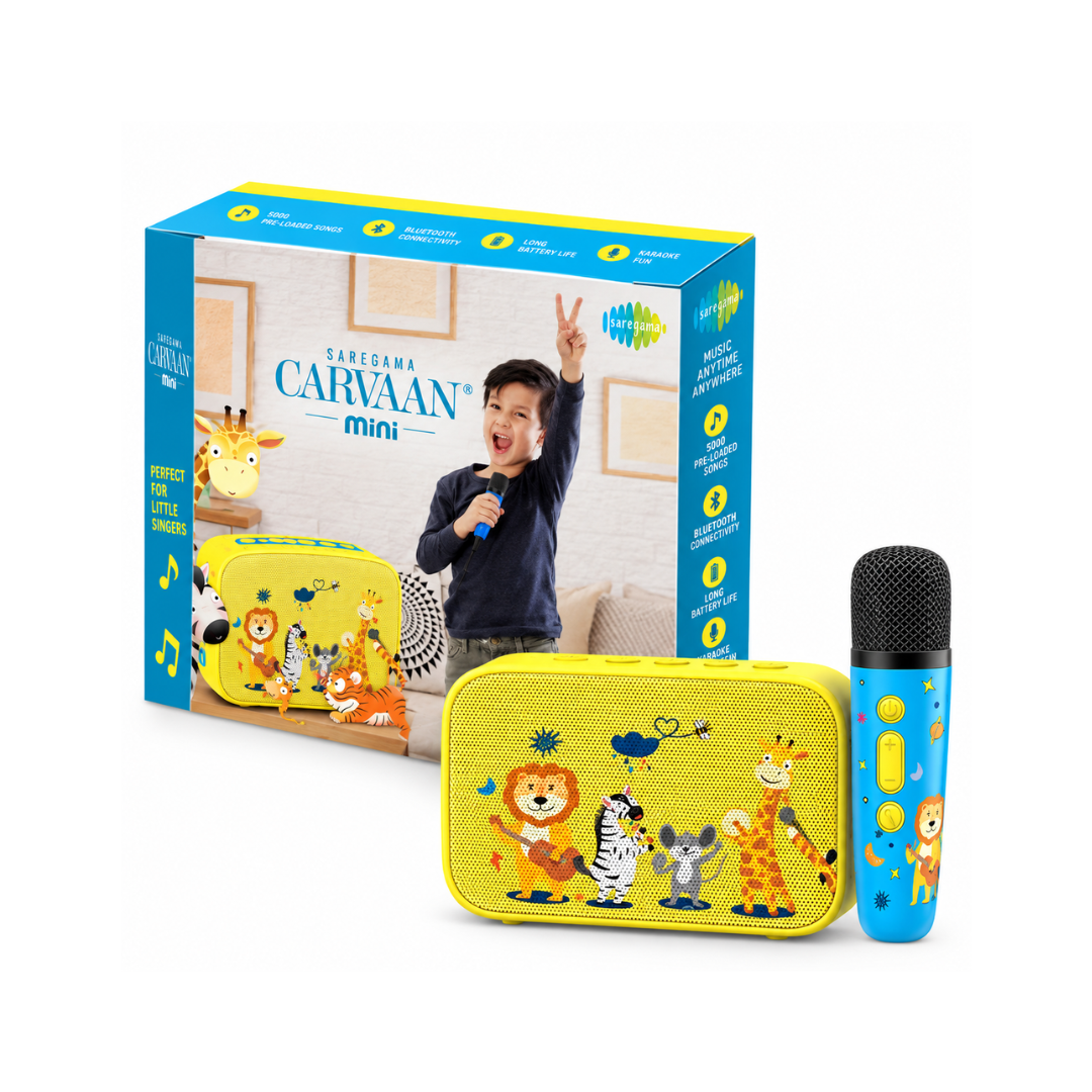 Saregama Carvaan Mini With Mic Yellow