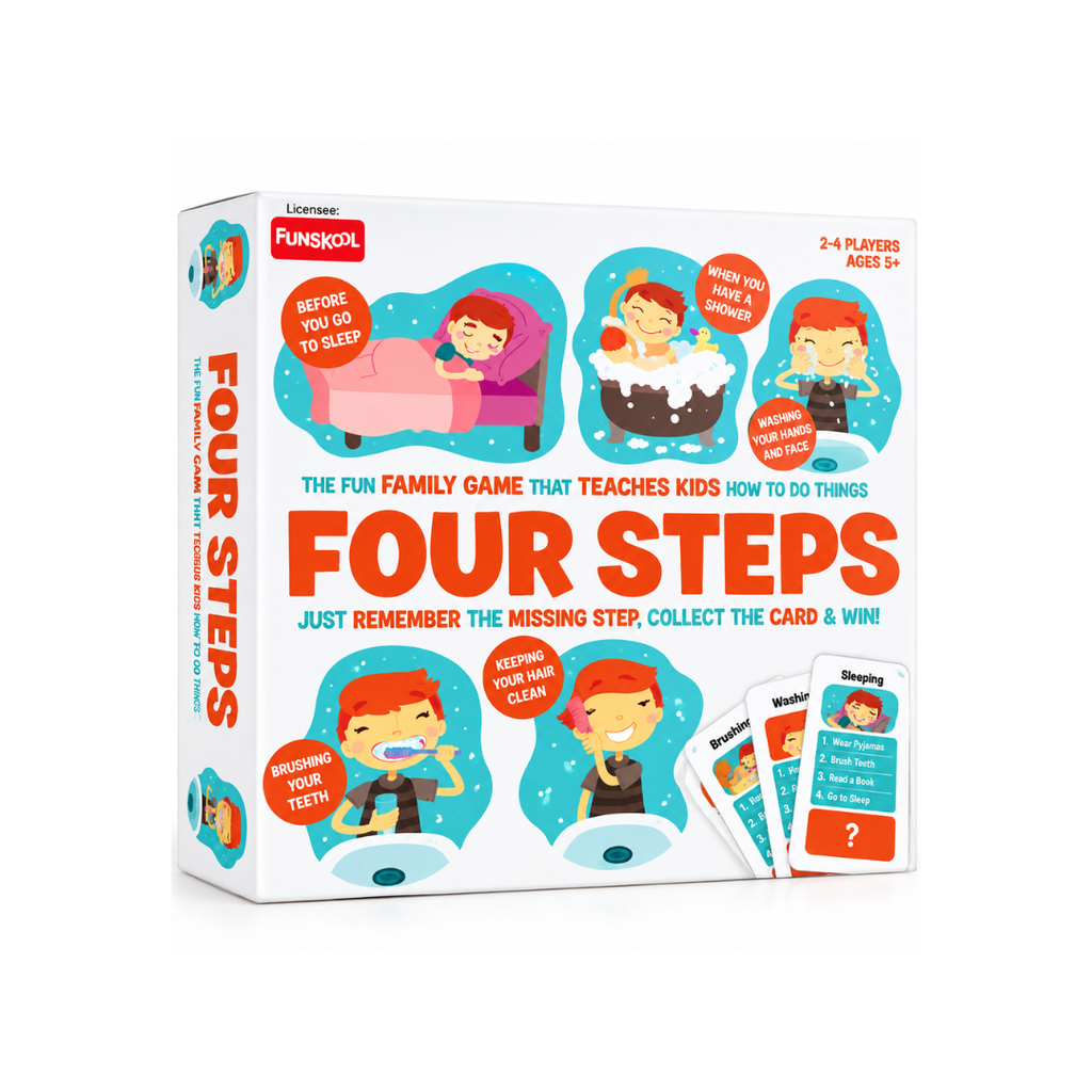 Funskool Four Steps-A Simple Game