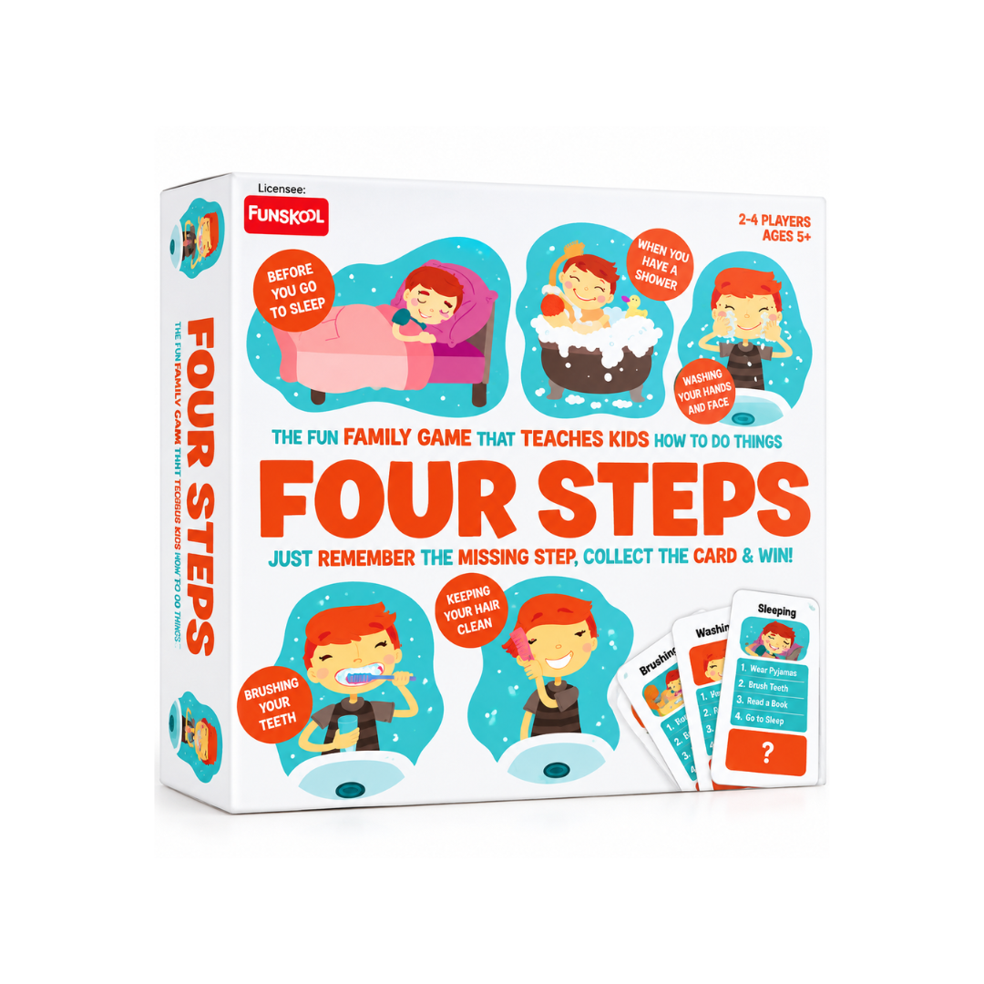 Funskool Four Steps-A Simple Game