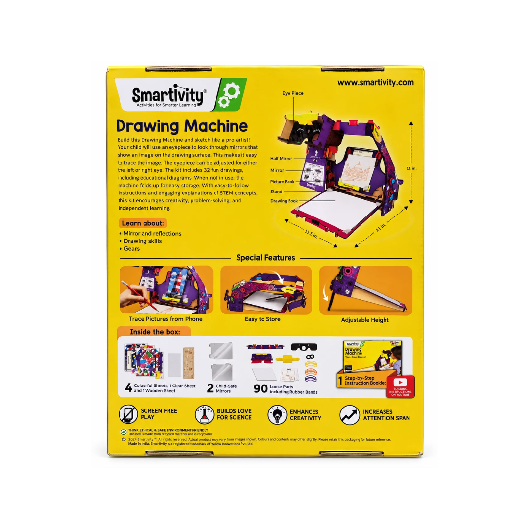 Smartivity Drawing Machine STEM Activity Kit for Kids 6+ Years