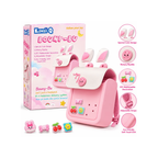 Kawaii Bunny-Bu Cute Kids Vanity & Storage Case – Pink