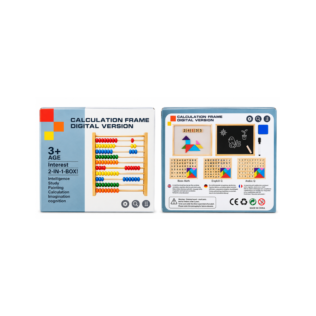 Rainbow Toys Calculation Frame Digital Version educational learning game