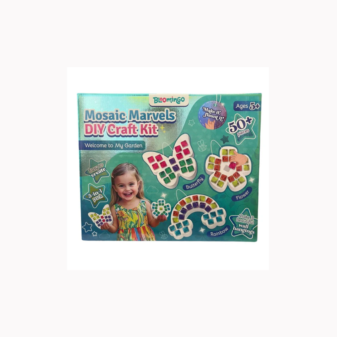 Blooming Welcome to My Garden - Mosaic Marvels DIY Craft Kit