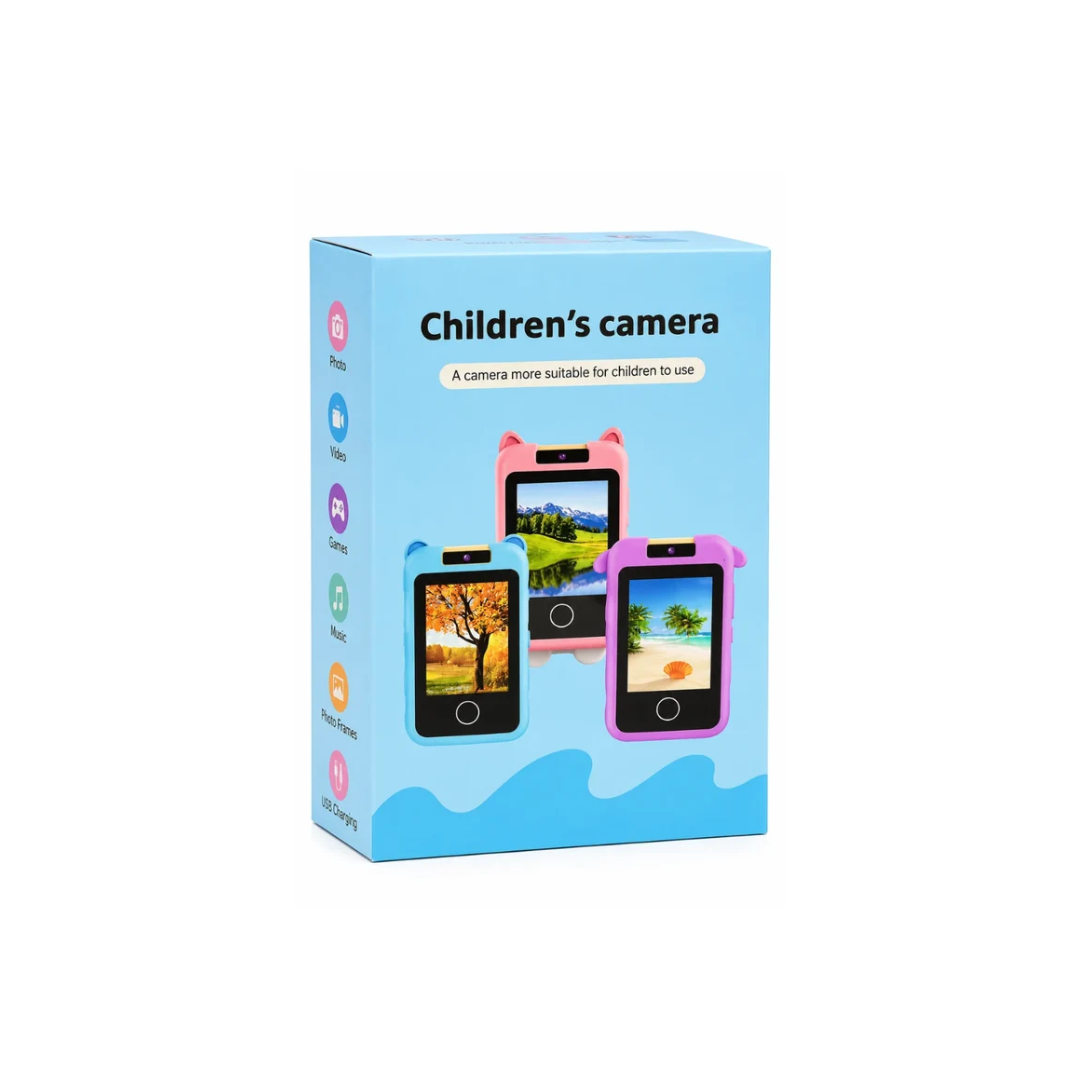Kids Touch Screen Mobile Phone Toy – Interactive Smartphone for Children Assorted Color