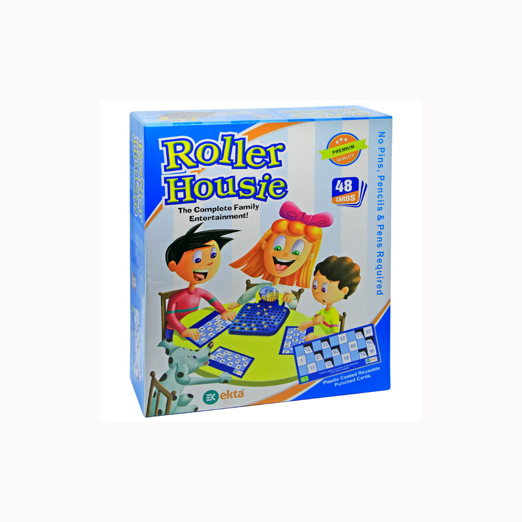 Ekta  Roller Housie Board Game Family Game, Kids