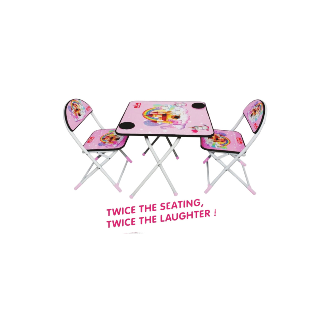 Simarr Play Zing Unicorn Double Chair and Table set