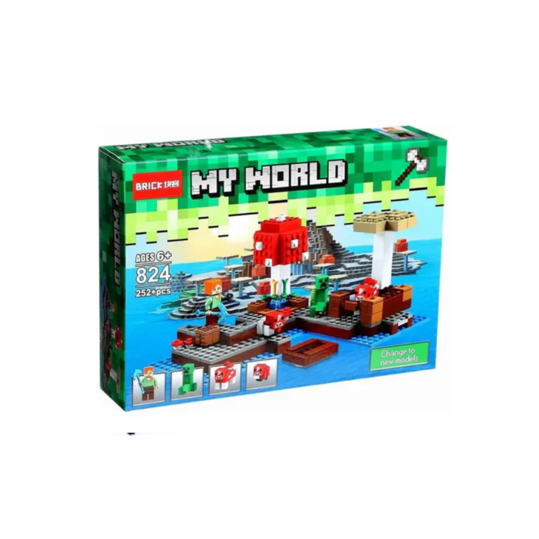 Bricks My World Change To New Model 252pcs