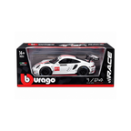 Burago 1/24 Scale Porsche 911 RSR (White) Diecast Car