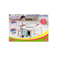 Funskool Giggles Activity Table and Stool Foldable Wooden Study Set