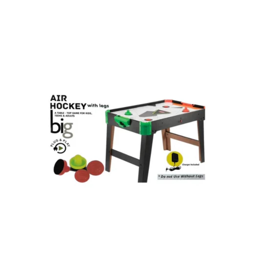 Simmar Wooden Electric Air Hockey for Kids with Legs Hockey