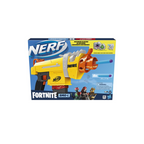 Hasbro  Nerf Fortnite SMG-L Motorised Dart Blaster Includes 3 Targets Comes with 6-Dart Clip and 6 Official Nerf Elite Darts