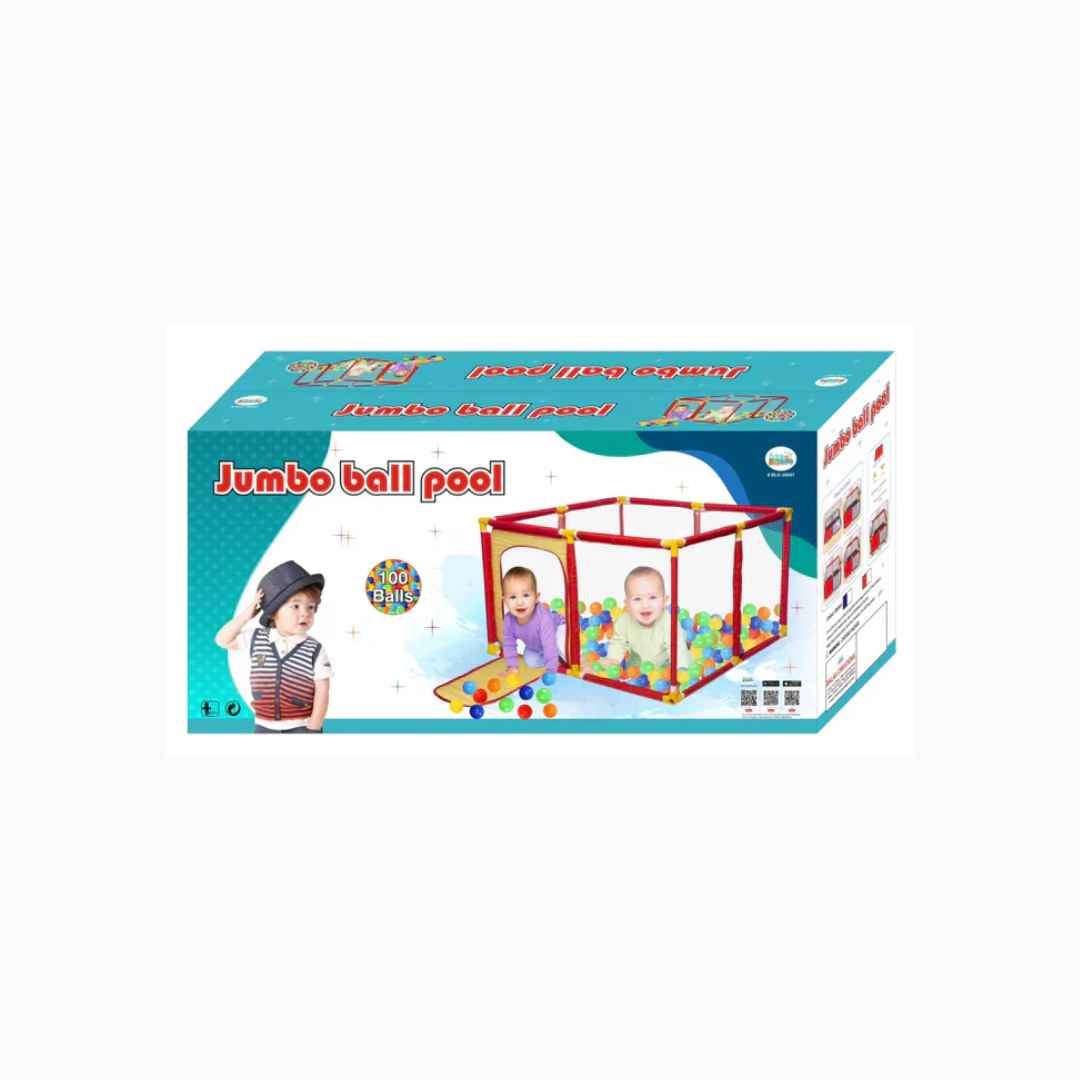 Jumbo Ball Pool With 100 Balls