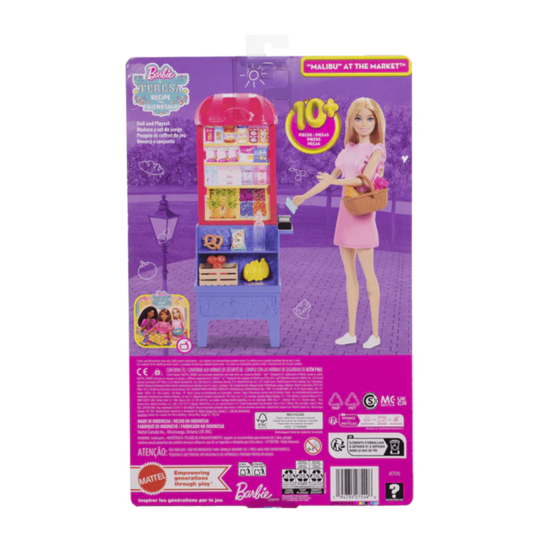 Mattel Barbie Malibu Shopping Playset