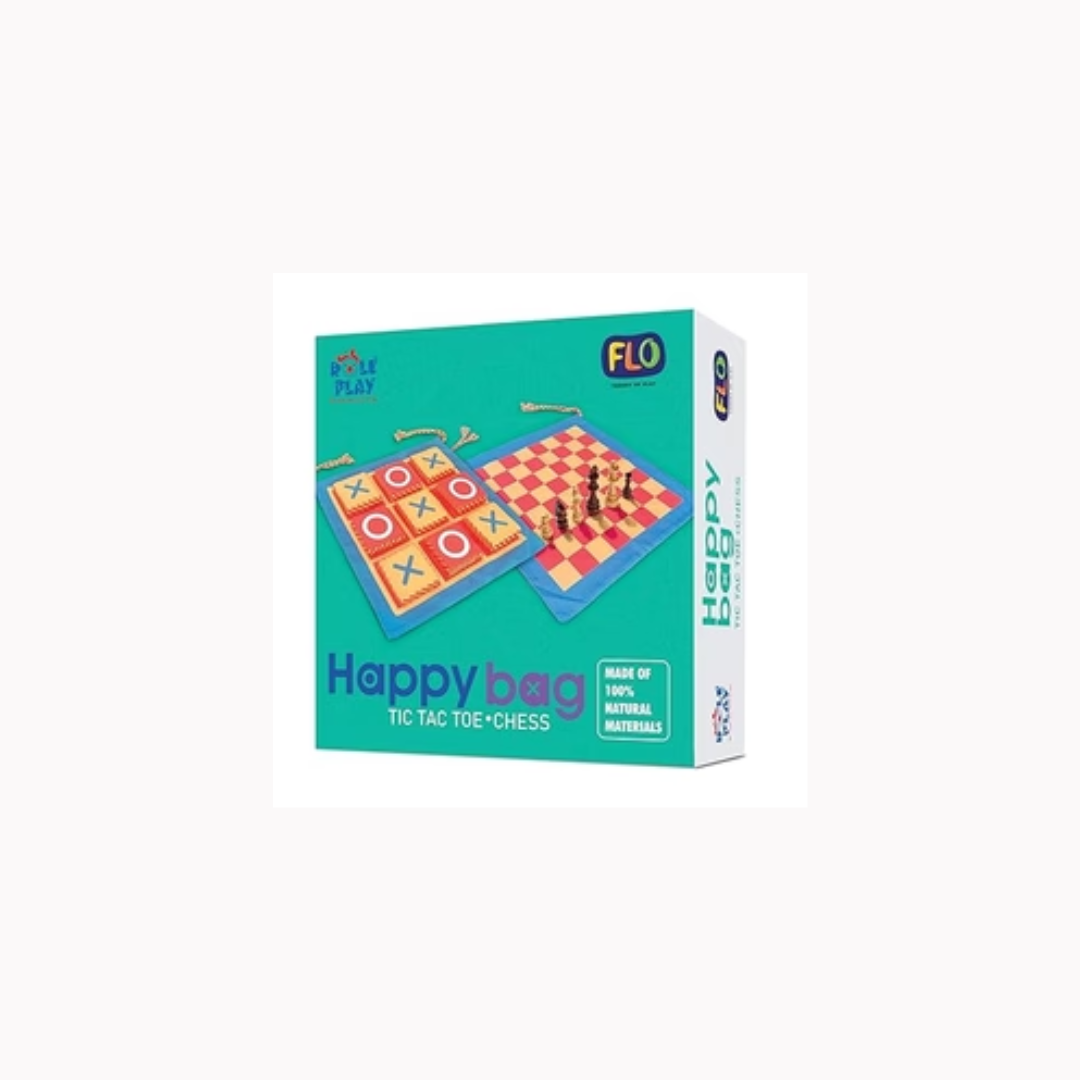 Flo Happy Bag – 2-in-1 Educational Travel Game for Kids