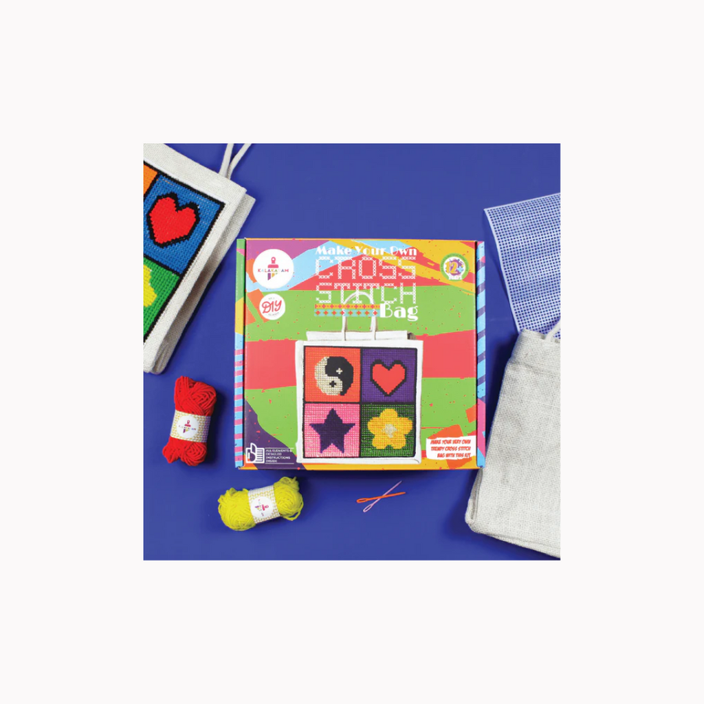Kalakaram Cross Stitch Bag Making Kit