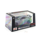Maisto 2024 Ford Mustang Dark Horse Grey Acrylic Case 1:24 Bburago Licensed Diecast Scale Model Car