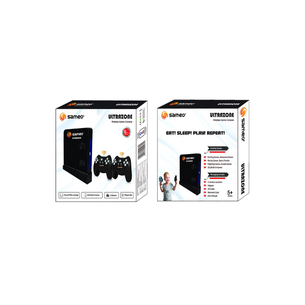 Sameo ULTRAZONE Wireless 8 Bit Game Console for TV (Blue)