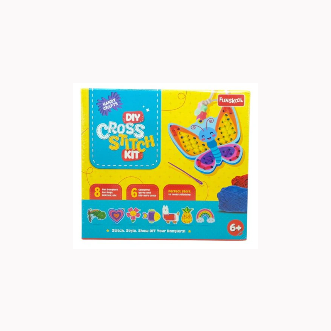 Funskool Handy Crafts DIY Cross Stitch Kit