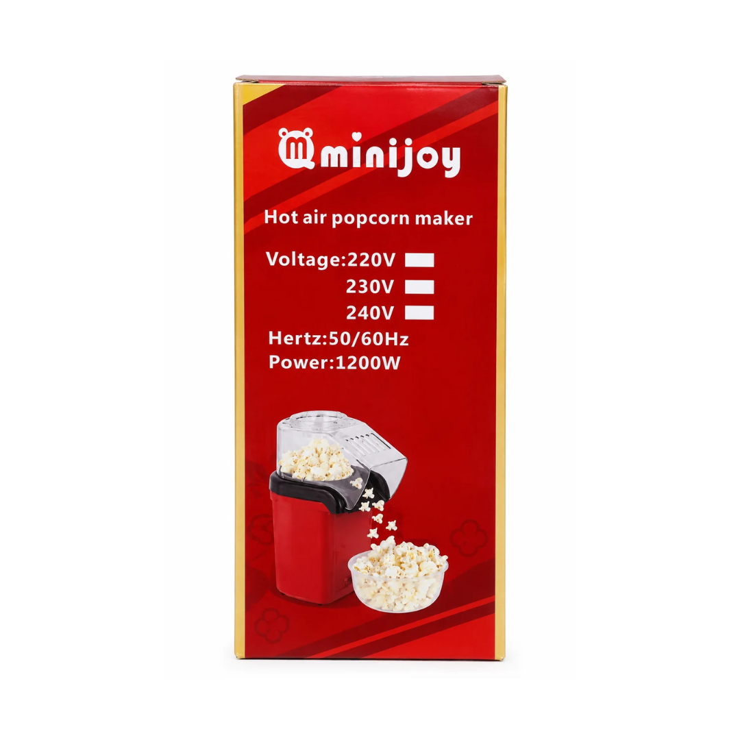 Minijoy Oil-Free Snack Maker – Hot Air Popcorn Maker Machine