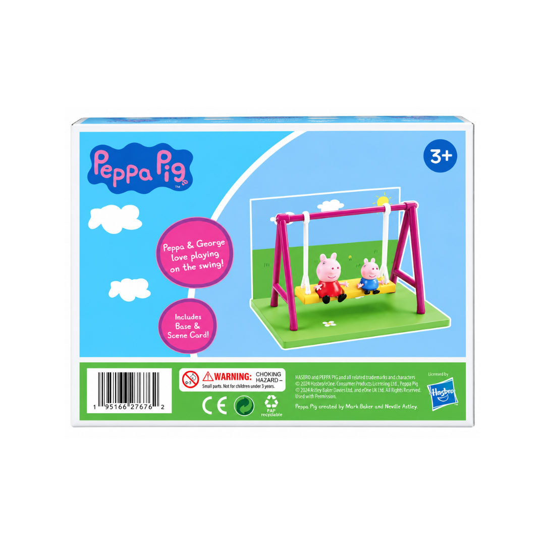 Hasbro Peppa Pig Swing With George Pig