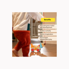 Shumee Wooden Dog Pull Along Toy - Bruno (1 Years+)