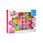 Itoys Pastry Party Set 16pcs, Multicolour