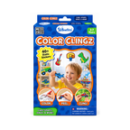 Skillmatics Color Clingz: Car Sports, Dinos & More! - Mess-Free Reusable Static Stickers