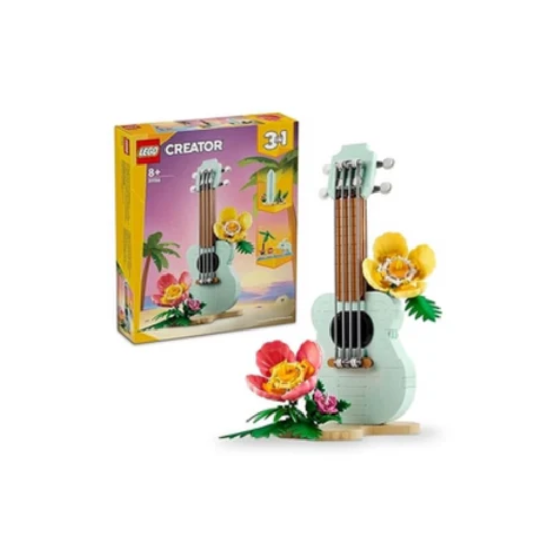 Lego Creator Tropical Ukulele 3in1 Toy Set 31156 (387 Pieces)