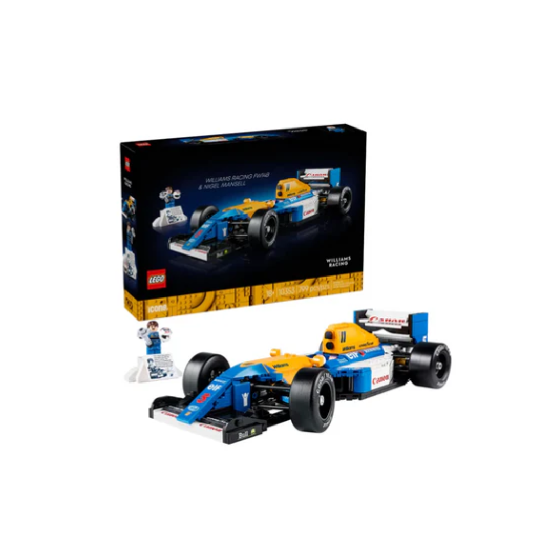 LEGO 10353 Icons Williams Racing FW14B & Nigel Mansell (799 Pieces)