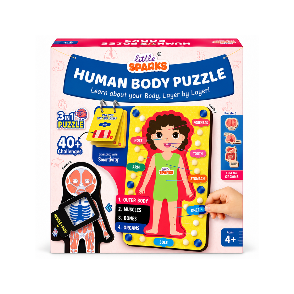 Smartivity Human Body Puzzle for Kids