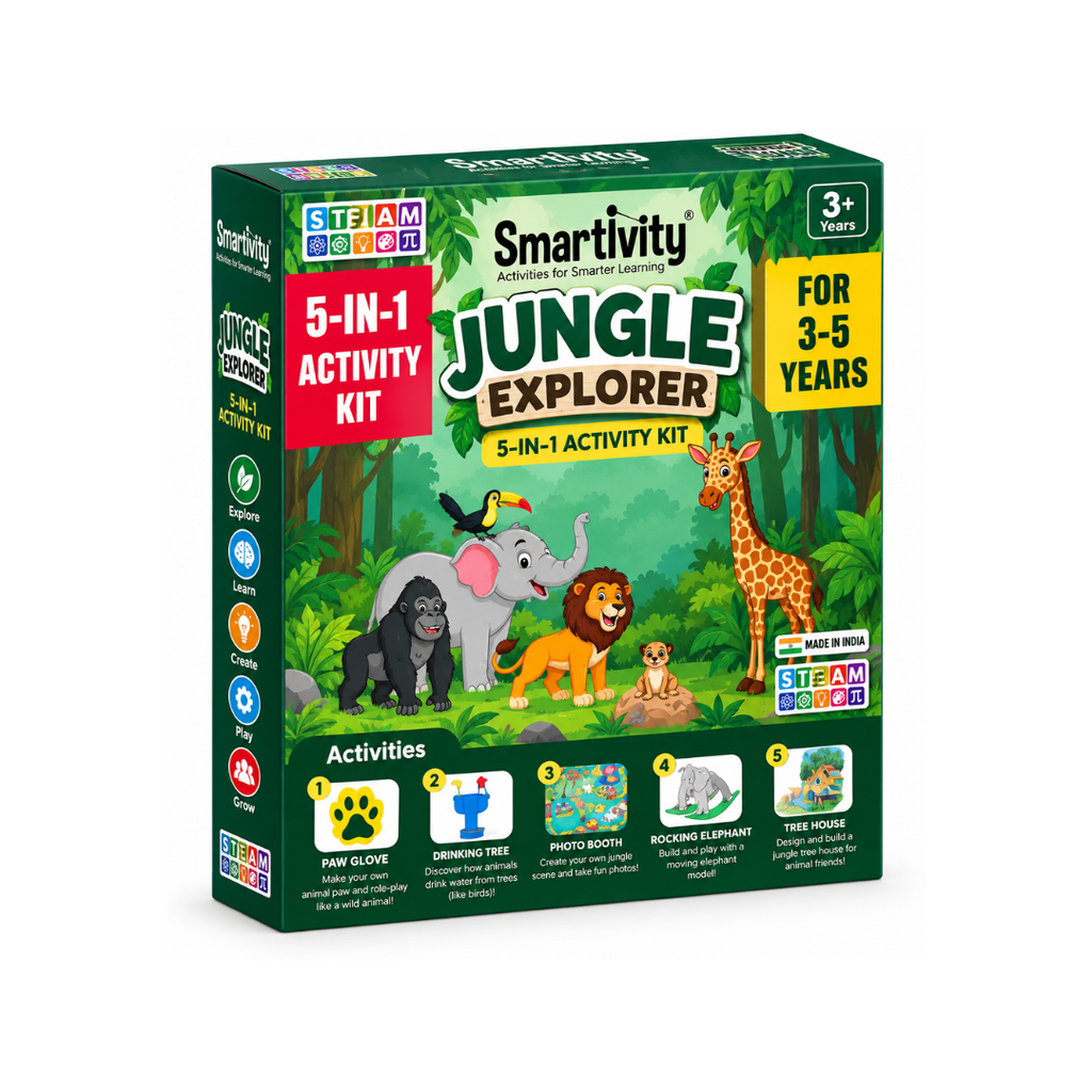 Smartivity Jungle Explorers 5-in-1 Activity Kit