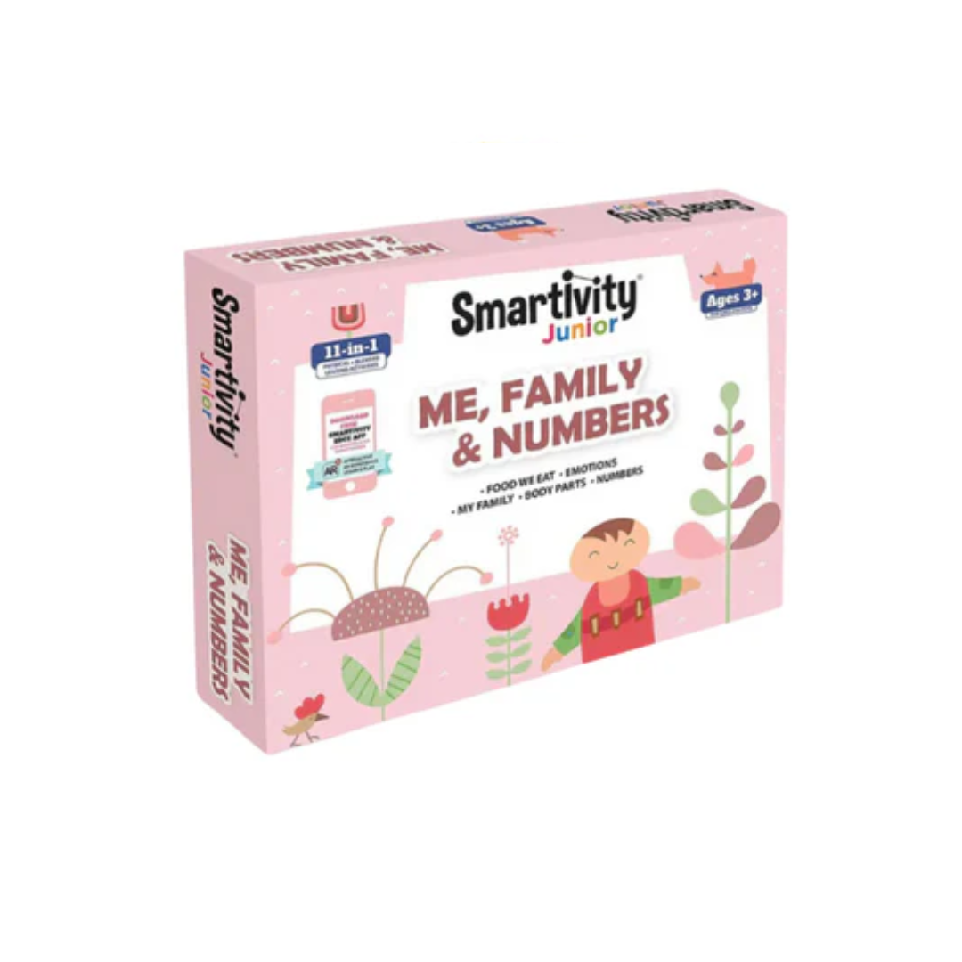 Smartivity Junior Me, Family & Numbers Pre-School Steam Learning Educational