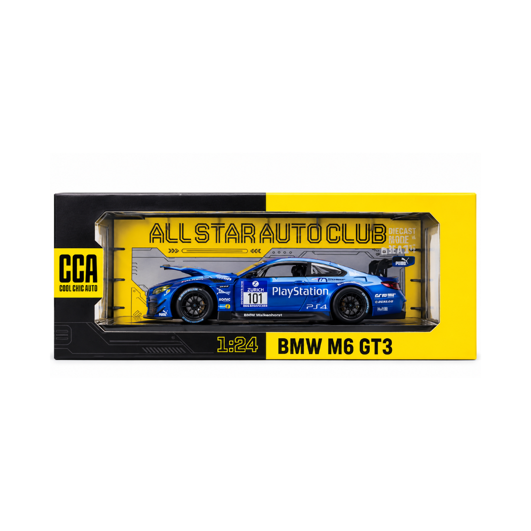 CCA BMW M6 GT3 Diecast 1:24 Scale Die Cast Car