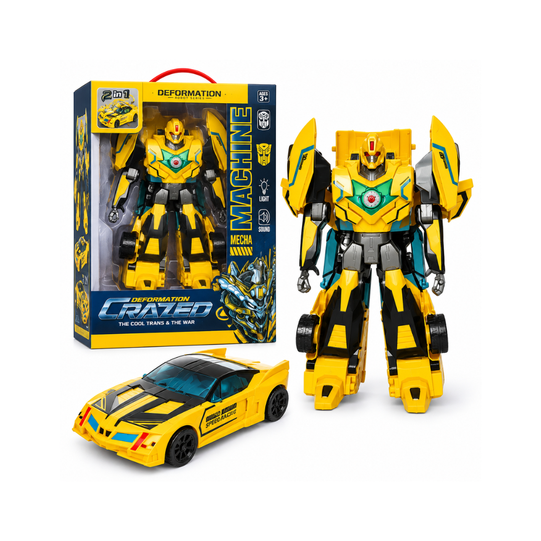 Mecha Pioneer Transformers Deformation Robot Crazed Mecha