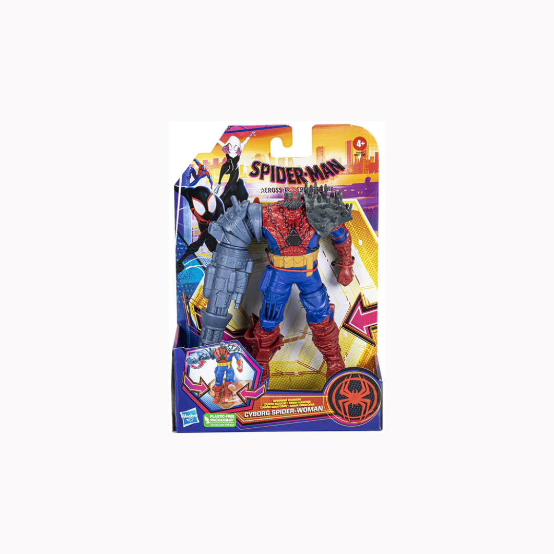 Hasbro  Marvel Spider-Man: Across The Spider-Verse Cyborg Spider-Woman Toy 6-Inch