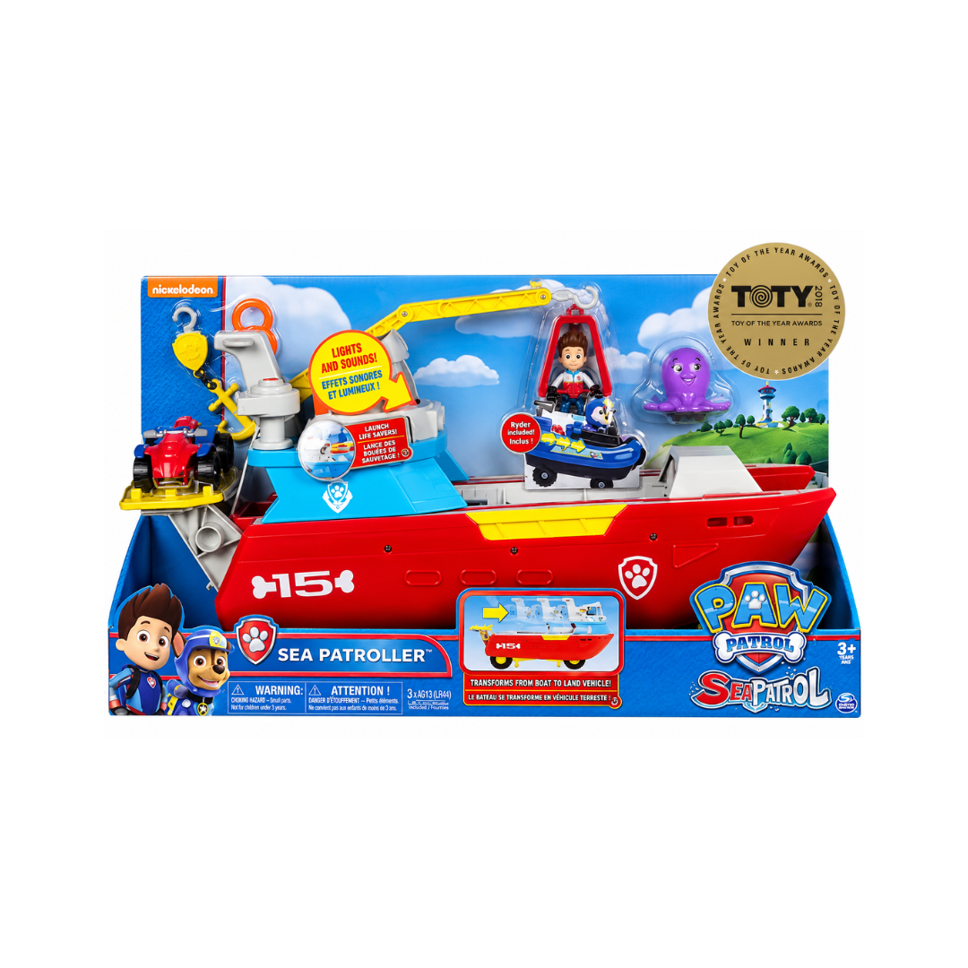 Win Magic Paw Patrol 2-in-1 Mode Sea Patroller