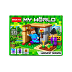 My World 835 Harvest Season Building Blocks Set 96+ Pcs for Kids 6+