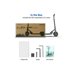 EMotorad Lil E Junior Electric Kick Scooter Foldable Aluminum Alloy Frame Charcoal Grey