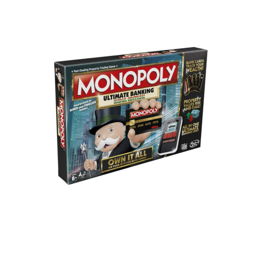 Hasbro Monopoly Ultimate Banking India Edition Game