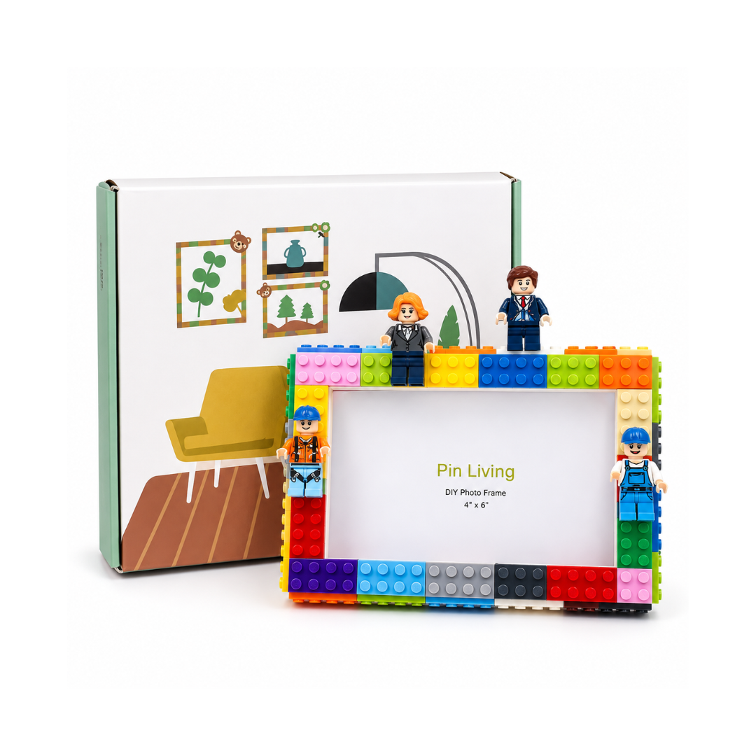 Lego Photo Frame with Out figures (4X6) inches