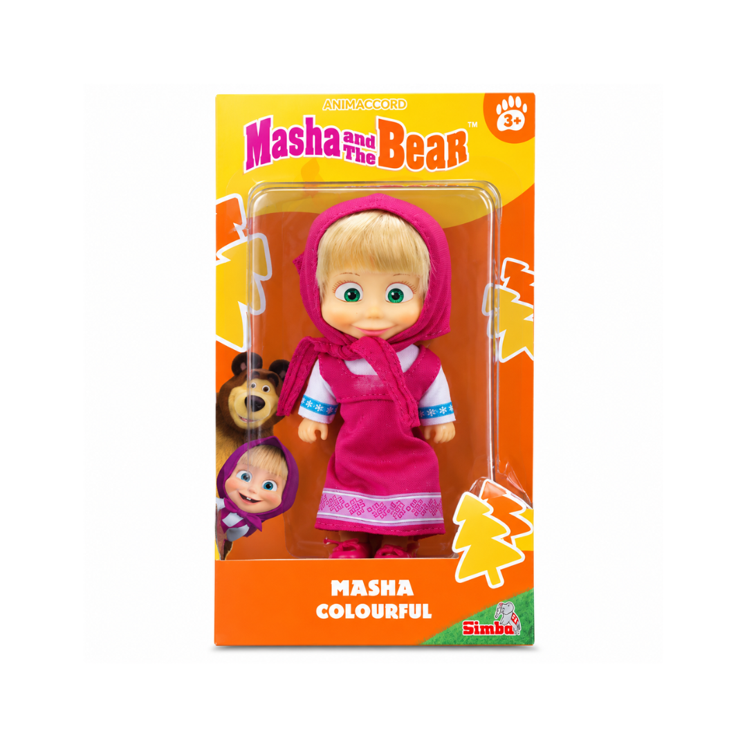 Simba Masha Colourful, 5 Assorted Multicolour 3Y+