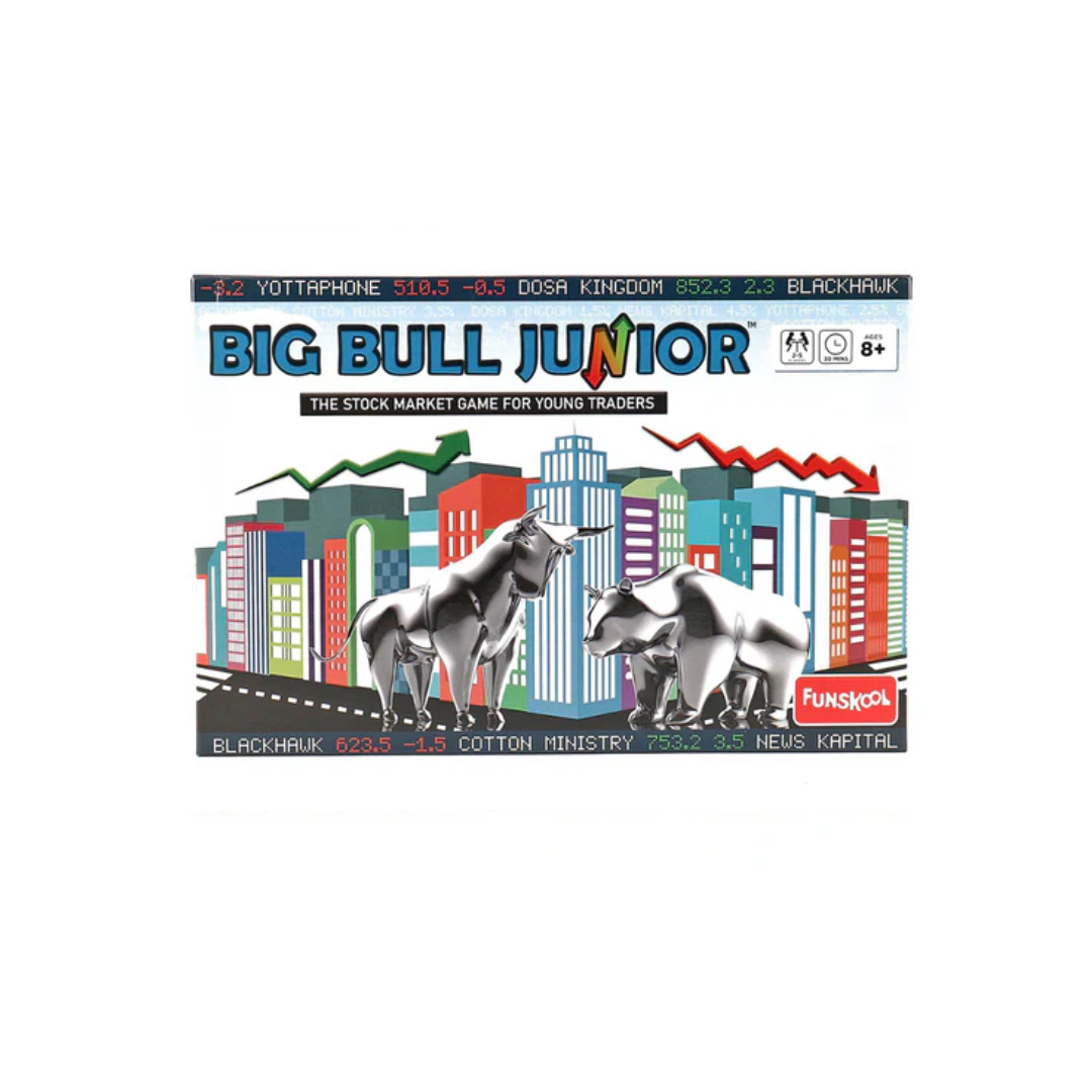 Funskool Big Bull Junior Board Game - Multicolour